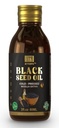 Olio di semi neri, Olio di semi di cumino nero puro (Nigella Sativa) Kalonji, Pressato a freddo, Non raffinato, Thymoquinone, Vegan Friendly, Non OGM, Liquid 60ml