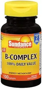 Vitamine di Sundance B-Complex 100% Valore Giornaliero, 100 Conteggio Ogni (2)
