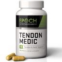 Tendon Medic Joint & Tendon Support Supplement – Mobility & Flexibility Formula – Natural Non-OGM Capsule per il sollievo del dolore comune, Tendonitis, Arthritis & Muscle Recovery – 60 Caps