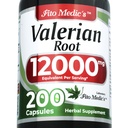 FITO MEDIC'S Lab | Capsule di radice valeriana |200 capsule |12000 mg | Estratto di radice di valeriana | Estratto di concentrato |Ultra ad alto assorbimento.
