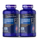 Puritan Pride Glucosamine Chondroitin MSM Integratore alimentare per la salute comune, 360 Caplets rivestiti