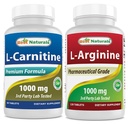 I migliori naturali L-carnitina 1000mg & L-Arginina 1000 mg