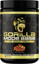 Gorilla Mind Base Pre Workout - Raises Nitric Oxide Intense Focus & Drive Endurance Power - L-Citrulline, L-Tyrosine, Betaine, Alpha-GPC, Caffeina, Huperzine A - 360 Grammi (Volcano Burst)