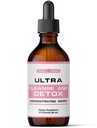 Detox &amp; Gocce di riparazione del fegato con estratto di cardo del latte, estratto di radice di dadelion & estratto di carciofo. Una formula per il supporto e la salute del fegato. A Colon Cleanser e Liver Detox Supplemento