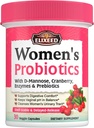 Probiotici per le donne, 120 miliardi di CFU con Prebiotici Mirtillo D-Mannose & Enzimi, Vaginale digestivo & salute del tratto urinario, 30 Tappi di rilascio ritardati