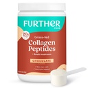 Ulteriore Cioccolato Cioccolato Peptides Polvere, Grass-Fed Pasture-Raised Hydrolyzed Tipo 1 & 3 Protein, Gut Health + Joint, Capelli, Pelle, Unghie, Paleo Keto Sugar-Free 11.36 oz