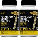 Potassium Iodide compresse 130 mg (2 Confezione) - 280 compresse