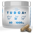 TUDCA+ 1000mg Bile Salt Supplemento per il supporto del fegato, la disintossicazione, la salute digestiva e la salute della pelle - Made in the USA (60 capsule vegane)