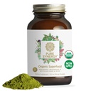 PURE SYNERGY Polvere Superfood Organica | Polvere Superfood Verde | Integratore Alimentare Intero con Verdi Organici, Spirulina e Funghi | per l'energia, l'invecchiamento sano e la salute immunitaria (12,5 oz)