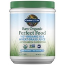Giardino della vita Raw Organic Perfect Food 100% Organic USA Wheat Grass Juice - Juiced Green Superfood Green Green Green Polvere, 60 Serve - Stevia-Free, Non-OGM, Vegan, Gluten Free Whole Food Integratore alimentare