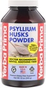Yerba Prima Psyllium Husks polvere di fibra, 12 oncia - Natural Fiber Supplement - Colon Cleanse - Gut Health - Vegan, Non OGM, Gluten Free