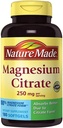 Citrato di magnesio naturale 250 mg Integratore alimentare (Netcount 180 Gel Morbidi), 180Count
