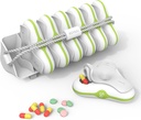 Organizzatore di pillole settimanali 3 volte al giorno, grande scatola di viaggio 7 giorno, caso di pillole giornaliere rimovibile, portatile contenitore di pillole per il farmaco, vitamine, olio di pesce e integratori, bianco