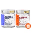 Cheers Liver Combo | Ripristino + Proteggi | Supporta il fegato e senti meglio dopo aver bevuto | DHM, L-Cysteine, Cardo al latte, Prickly Pear, B-Vitamins | 12 Dosi Ripristino, 30 Dosi Proteggi | Integratori