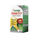 LABO Nutrition Liposomal Vitamin D3, High Potency Vegan-Sourced per l'assorbimento ottimale, rilascio prolungato, 470% Biodisponibile, Boost Immunity, Bone & Brain Health, 240 giorni di alimentazione, Non OGM, Gluten Free