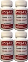 Polysaccharide Iron Complex 150 mg Capsule Ferro Supplemento 100 Capsule per Bottiglia Confezione da 4 Totale 400 Capsule
