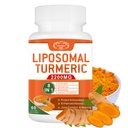 2200mg Liposomal curcumina curcuma curcuma supplemento con pepe nero & Ginger Enhanced Absorption - 95% Curcumina estratto per il supporto misto 60 capsule
