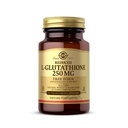Solgar L-Glutathione 250 mg - 30 capsule vegetali - Supporto antiossidante - Non OGM, Vegan, Gluten Free, Dairy Free, Kosher - 30 Serve