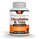 Trattamento delle vene di Varicose per Gambe - Integratore di Circolazione - Supporto della vena della gamba di Diosmin - Supporto della vena di circolazione - Integratore della vena di gambe sane - 90 capsule
