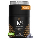 Booster di metabolismo di alta prestazione, HPN M(6) Fat Burner, supplemento di perdita di peso naturale, supporto muscolare magra, aumentare l'energia, Vegan Friendly, clinicamente testato, 60 capsule