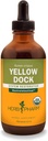 Estratto di liquido del dock giallo dell'erba Pharm per il supporto del sistema digestivo - 4 oncia