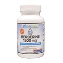 Wonder Laboratories Berberine HCL 1.500mg + Cannella, Cromo, & Bioperine Manutenzione per Glucosio, Cuore e Sistema Immune Salute Gluten & OGM Libero - 60 capsule