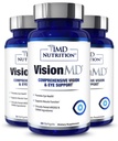 1MD Nutrition VisionMD Eye Vitamin CARMIS - con Lutein & Zeaxanthin | Supporta la Salute della Visione, lo Strain degli occhi di tutti i giorni, & Occasional Dry Eye | 90 Softgels (3-Pack)
