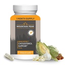 Integratore di supporto per il colesterolo - con Estratto di carciofo, CoQ10, & Riso di lievito rosso - Formula basata sulle piante Supporta la salute del cuore e livelli di lipidi sani (90 capsule vegetariane)