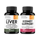 Sandhu's Liver Detox & Kidney Support Combo | Supports Liver, Rene & Urinary Tract Health