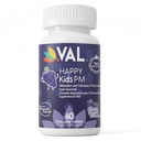 VAL Kids PM Magnesium Gummies | Compresse masticabili senza zucchero con camomilla, magnesio Glycinate + citrato + Taurate | Vitamina B6 & C | Natural Grape Flavor | Sleep & Calm Support | 60 Ct | Età 4+