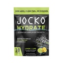 Jocko Fuel Packets Basso Zucchero - Amplificatore di Idratazione Packets per Recupero, Disidratazione, & Esercizio - con Vitamine B6, B12 & C (16 Packets) Lime di Limoni
