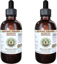 Estratto di liquido senza alcool d'aglio, Aglio biologico (Allium sativum) Polvere essiccata Glycerite Hawaii Pharm Natural Herbal Supplement 2x2 oz