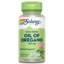 Olio di SOLARAY di Oregano Softgels 150 mg - Olio di origano Supplemento per il Potente Supporto Benessere - Digestione Gentle - Base Olio Extra Vergine di Oliva - Vegan, Garanzia 60 giorni - 60 Serve, 60 Softgels