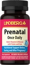 Vitamine Prenatali Lindberg per Donne | 60 capsule | Multivitaminici e Minerali con Ferro e Acido Folico | Supplemento giornaliero | Non OGM, Gluten Free