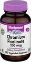 Bluebonnet Nutrition, cromo picolinato 200mcg, 100 capsule vegetali
