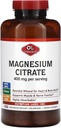 Citrato di Magnesio di Laboratori Olimpici 400mg - 300 Capsule - Assorbibile Facile, Supporta Bones sano, Cuore sano e Assorbimento di calcio