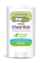 Boogie Chest Rub Stick per Soothing Relief, Petroleum-Free, USDA Organico, Naturally Derived, Soothing Eucalyptus and Lavender, 0.49 oz (Pack of 1)