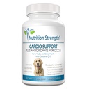 Supporto Cardio per Cani Plus Antiossidante, L-Carnitina, L-Taurina, con Coenzima Q10 e Vitamina E, promuove un cuore sano e forte del cane, 120 compresse masticabili