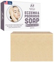 Eczema Soap Bar per viso e corpo – tutta la dermatite naturale, trattamento della psoriasi per il sollievo cutaneo secco prurito – Detossicante delicato, Guarigione, Anti-Itch, Rimedio per la pulizia della pelle – Eczema Soap Bar