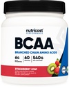 Nutricost BCAA Powder (Strawberry Kiwi) 60 Serve - Rapporto ottimale 2:1:1:1