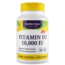 Vitamina D3 10.000 IU (non OGM, alta potenza, supporto Bone, supporto immunitario, senza glutine), 120 Softgels