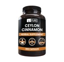 Ingredienti originali puri Ceylon Cinnamon (365 capsule) No Magnesio o Filler di riso