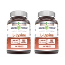 Incredibile formula L-Lysine 1000mg Aminoacido compresse Supplemento | Non-GMO | Gluten Free | Made in USA (180 | 2 Pack)