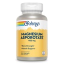 Solaray Magnesium Asporotate 400 mg, Aspartate, Orotate & Citrate Complex, Cuore sano, Muscolo, Nerve & Circulatory Function Support 180ct (60 Serve, 120 VegCaps)