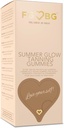 Gummies Summer Glow Tanning - Miami Vice Flavor - Ananas, Coconut, & Strawberry - Vegan - Gluten-Free - Dairy-Free - Ingredienti naturali - Nutrienti essenziali - Dimensioni viaggio - 30 -Fornitura giornaliera
