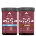 Antica Nutrition Multi Collagen Protein Powder, Vanilla, 24 Serve + Multi Collagen Protein Powder, Cioccolato, 24 Serve