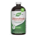 Clorofilla liquida di clorofilla di cloro di cloro di cenere naturale, Supporta pelle sana e disintossicazione del corpo*, Deodorante interno*, non aromatizzato, 16 Oz