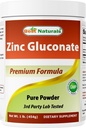 Migliore naturale zinco Gluconate polvere pura 1 Pound