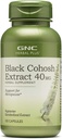 GNC Herbal Plus Black Cohosh Extract 40mg Supplemento, Vegetariano, Supporto per Menopause, 100 Serve