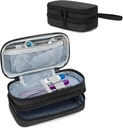 Borsa da viaggio portatile Trunab con organizzatore settimanale di scatole di pillole 2 volte al giorno, caso di pillole, vitamina, olio di pesce, titolare di integratori